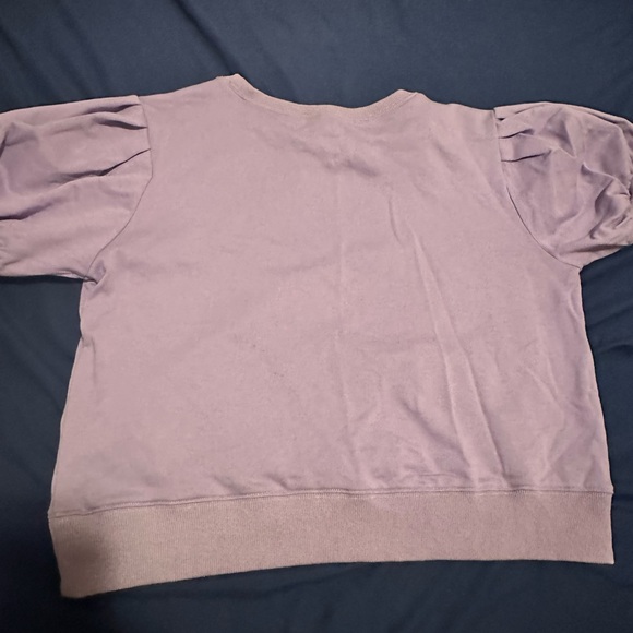 Jester hat sparkle NOLA sequin bubble sleeve top Mardi Gras - Picture 3 of 3